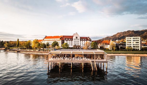 Näher geht‘s nicht: Ihr Badehaus am Bodensee